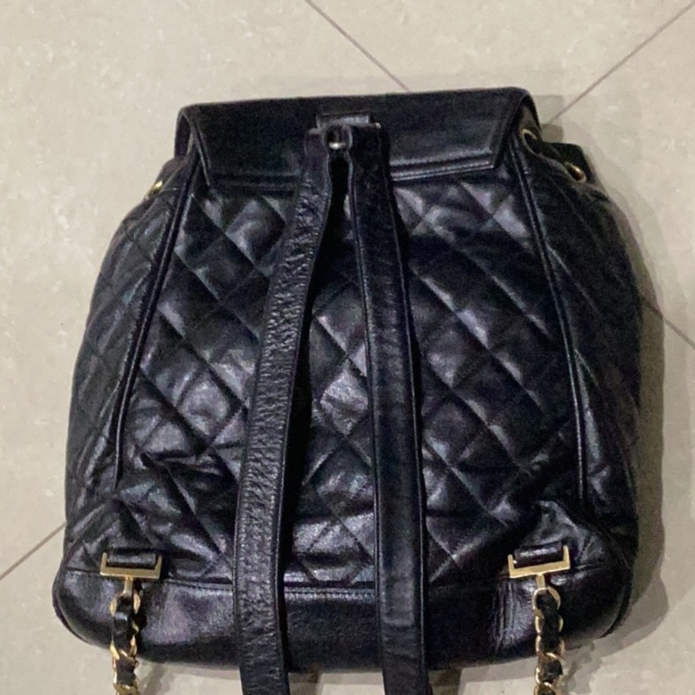 Preowned Authentic Chanel Backpack - image 2